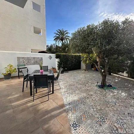Bonito Con Gran Terraza Y Piscina Comunitaria Av-08 * روساس