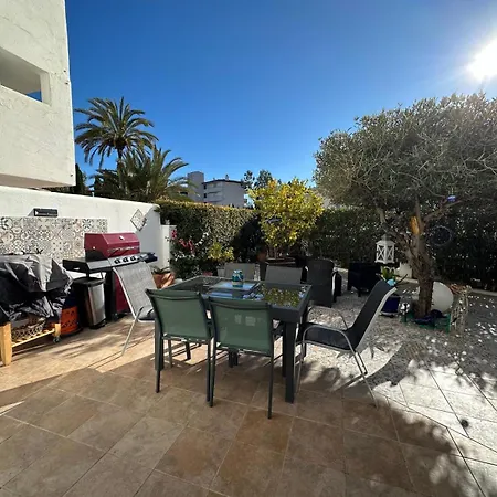 Bonito Con Gran Terraza Y Piscina Comunitaria Av-08 شقة روساس